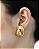 BRINCO EAR HOOK LISO COUCH DOURADO - Imagem 2