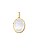 PINGENTE FECHO PEDRA OVAL INCOLOR - Imagem 1