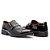 Sapato social verniz faixas preto - Imagem 4