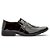 Sapato social verniz faixas preto - Imagem 3