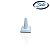 Exp De Anel Cone Napa Branco(247) - Imagem 2