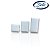 Expositor De Brinco/Colar Napa Branco (251  P  252 M  253 G) - Imagem 1