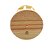 Chocalho grande de madeira com bolinhas coloridas Montessori - Imagem 3
