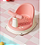 Assento para Banho - Antiderrapante - Bebês - Rosa - Imagem 1
