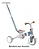 Triciclo Infantil Multifuncional E-lite - Premium Baby Cor Off White E Azul - Imagem 7