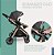 Carrinho Travel System Romanzo Duo - Infanti - Preto Granizo - Imagem 4