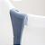 Banheira Portátil Dobravel Transparente Azul - Clingo - Imagem 2