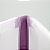 Banheira Portátil Dobravel Transparente Rosa - Clingo - Imagem 3