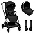 Carrinho De Bebê Sienna Diamond Dolphin + Moisés + Adaptador - Abc Design - Imagem 1