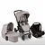 Travel System Como 4 Plus - Carrinho+moisés - Abc Design - Corn - Imagem 1