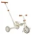 Triciclo Infantil Multifuncional E-lite - Premium Baby Cor Off White e Cinza - Imagem 6