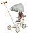 Triciclo Infantil Multifuncional E-lite - Premium Baby Cor Off White e Cinza - Imagem 4
