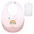 Babador De Silicone Infantil Com Estojo Pega Migalhas Arco Iris - Buba - Imagem 2