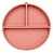 Prato Em Silicone Com Ventosa Rosa Escuro - Buba - Imagem 1