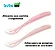 Kit 2 Colheres em Silicone Rosa para Introdução Alimentar - Buba - Imagem 6