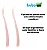 Kit 2 Colheres em Silicone Rosa para Introdução Alimentar - Buba - Imagem 2