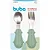 Kit Talheres Cabo em Silicone Verde - Buba - Imagem 2