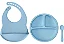 Kit Refeição Em Silicone Azul - Buba - Imagem 2