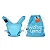 Canguru Impermeável para Bebê Passeio e Piscina em Neoprene Azul Waterland Baby - Imagem 1