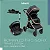 Carrinho De Bebê Romanzo Infanti Travel System Trio Isofix Cor Preto Bronze - Imagem 12
