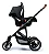 Travel System Como 4 Ink - Carrinho+moisés+bebê conforto+bolsa - Abc Design - Ink - Imagem 3