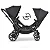 Carrinho de Bebê Duplo Gêmeos Zoom Ink Abc Design - Imagem 4