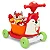 Triciclo Patinete Infantil Zoo Raposa Skip Hop - Imagem 4