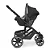 Travel System Como 4 Plus - Carrinho+moisés - Abc Design - Nut - Imagem 5