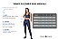 LEGGING UNSTOPPABLE PRETO/VERMELHO - Imagem 2