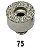 Ponteira Diamantada Para Caneta Peeling Ø12,5 mm - 100 Microns ( Lixa Média ) - Imagem 3