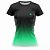 Camiseta Feminina Fitness Preto e Verde - Imagem 1