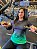 Camiseta Feminina Fitness Preto e Verde - Imagem 3