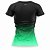 Camiseta Feminina Fitness Preto e Verde - Imagem 2