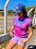 Kit 2 Camisetas Fitness Feminina - Joy e Azul Lilás - Imagem 6