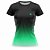 Kit 3 Camisetas Fitness Feminina - Preto Verde - Preto Roxo - Joy - Imagem 6