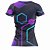 Kit 3 Camisetas Fitness Feminina - Joy - Conect - Rosa Azul - Imagem 3