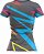 Kit 3 Camisetas Fitness Feminina - Azul Lilás - Ray - Preto Roxo - Imagem 7