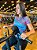 Kit 3 Camisetas Fitness Feminina - Azul Lilás - Ray - Preto Roxo - Imagem 8