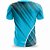 Kit 2 Camisetas Fitness Masculina - Barça e Sky Blue - Imagem 5