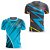 Kit 2 Camisetas Fitness Masculina - Sky Blue e Ray - Imagem 1