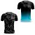 Kit 2 Camisetas Fitness Masculina - Storm e Preto Azul - Imagem 1
