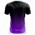 Kit 2 Camisetas Fitness Masculina - Purple e Preto Cinza - Imagem 5