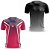 Kit 2 Camisetas Fitness Masculina - Barça e Black - Imagem 1