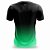 Kit 2 Camisetas Fitness Masculina - Preto Verde e Preto Azul - Imagem 5
