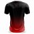 Kit 2 Camisetas Fitness Masculina - Preto Vermelho e Black - Imagem 5