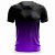 Kit 2 Camisetas Fitness Masculina - Preto Cinza e Preto Roxo - Imagem 4
