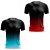 Kit 2 Camisetas Fitness Masculina - Preto Azul e Preto Vermelho - Imagem 1