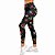 Calça Legging Estampada Caveira Mexicana Love - Imagem 4