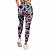 Calça Legging Estampada Caveira Mexicana Flor - Imagem 2