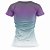 Kit Calça Legging com Camiseta Feminina Degrade Azul Roxo - Imagem 7